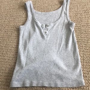 Grey brandy Melville tank top
